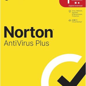 Norton Antivirus Plus | 1 User 3 Years |Additionally Includes Smart Firewall, Password Manager & PC Cloud Back Up | PC & Mac |Email Delivery in 2 Hrs.